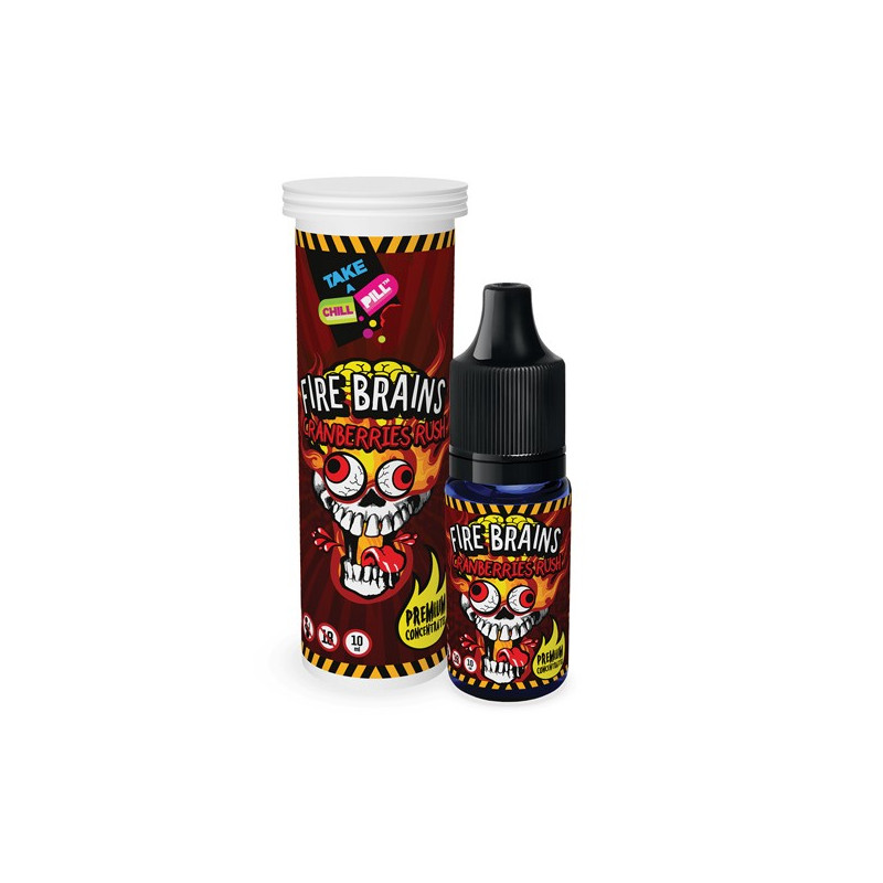 Concentré Fire Brains - Cranberries Rush 10ml Chill Pill Concentré Fire Brains - Cranberries Rush 10ml Chill Pill