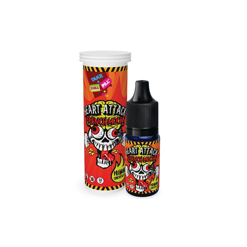 Concentré Heart Attack - French Mocha 10ml Chill Pill Concentré Heart Attack - French Mocha 10ml Chill Pill
