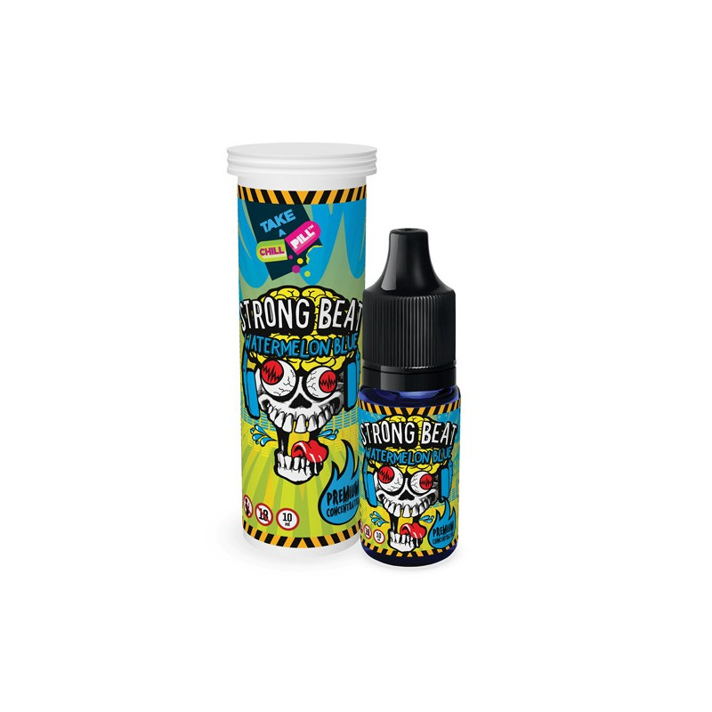 Concentré Strong Beat - Watermelon Blue 10ml Chill Pill Concentré Strong Beat - Watermelon Blue 10ml Chill Pill