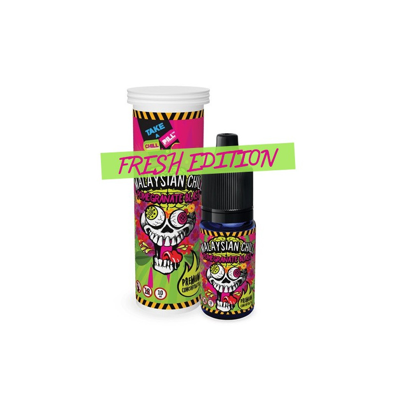 Concentré Malaysian Chill - Pomegranate Blast Fresh Edition 10ml Chill Pill Concentré Malaysian Chill - Pomegranate Blast Fresh Edition 10ml Chill Pill
