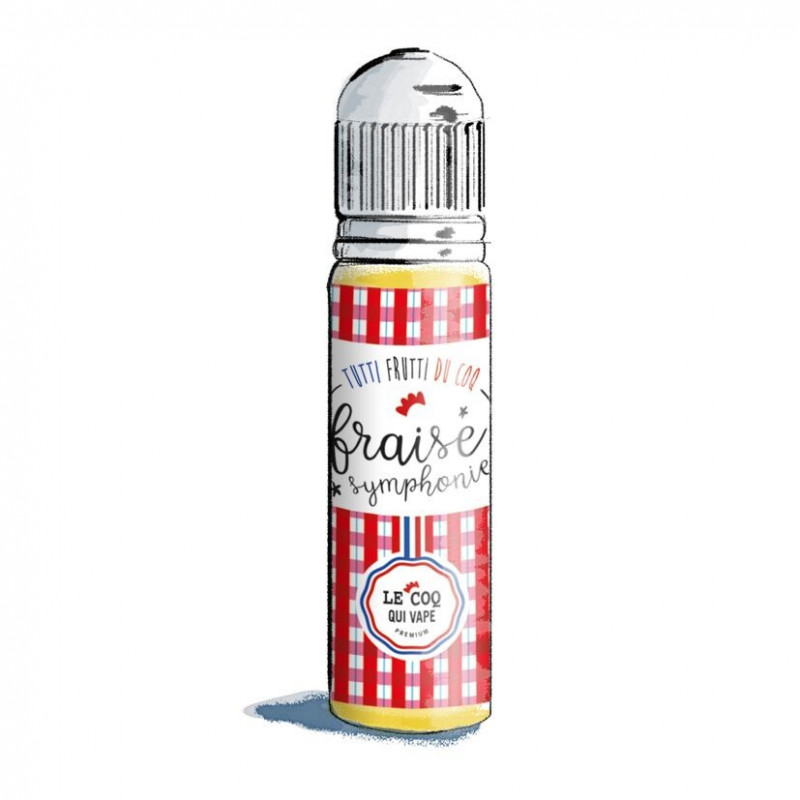 Fraise 50ml Les Bêtises du Coq by Le Coq qui Vape