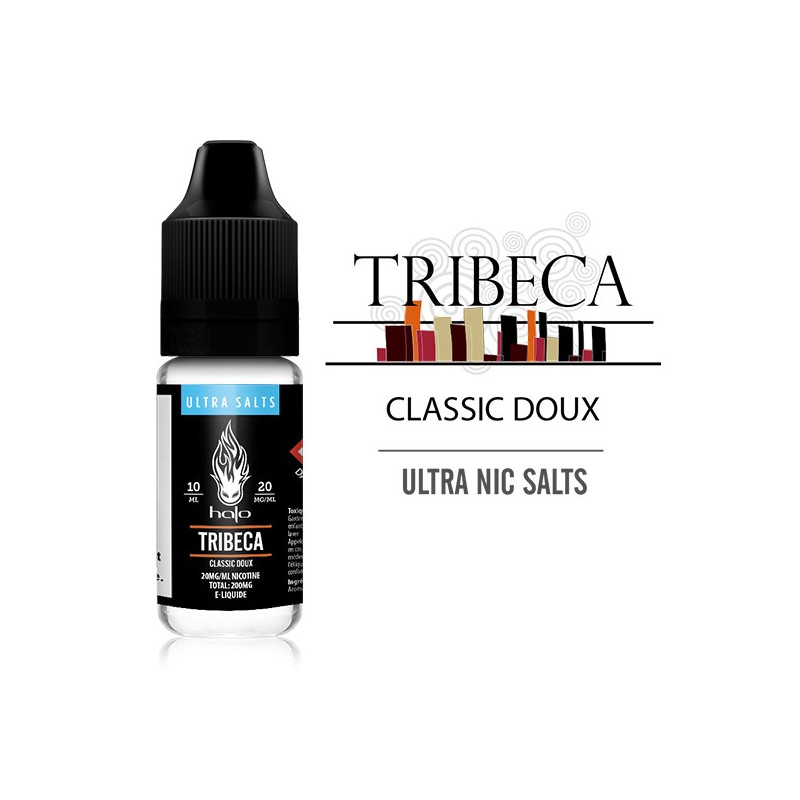 Tribeca 10ml Ultra Salts by Halo (sel de nicotine)