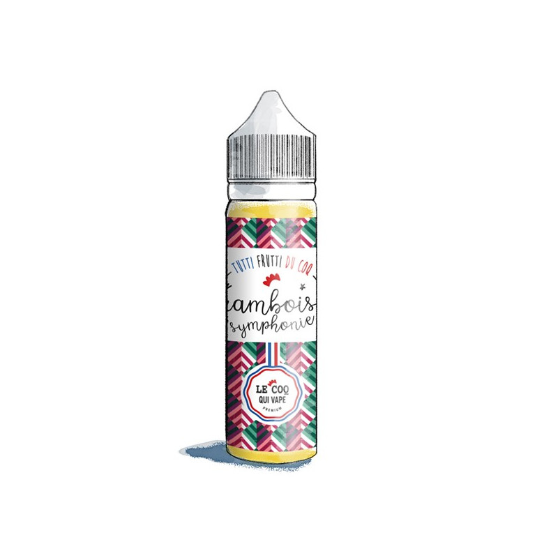 Framboise Symphonie 50ml Les Bêtises du Coq by Le Coq qui Vape