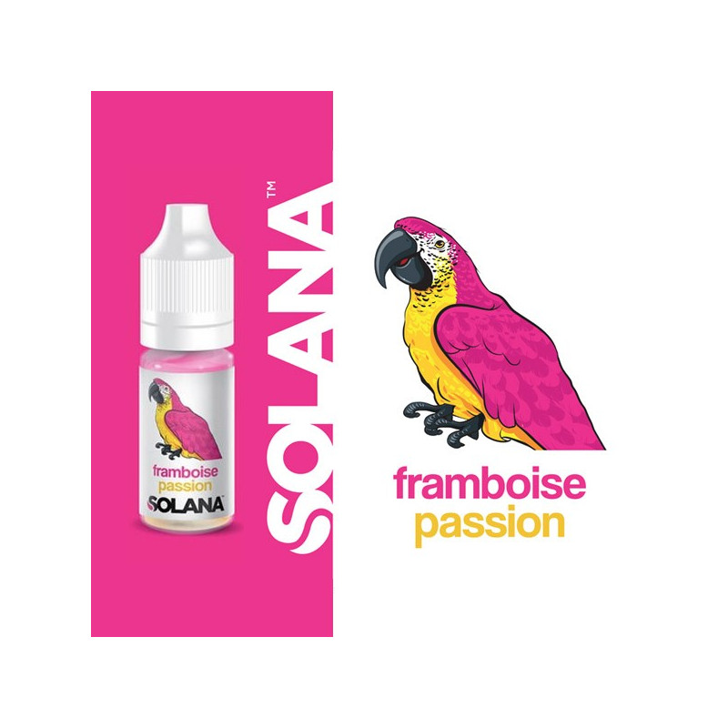 Framboise Passion 10ml Solana (10 pièces)