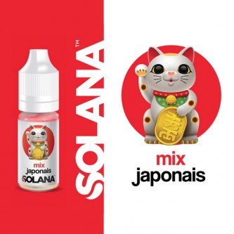 Mix Japonais 10ml Solana (10 pièces)