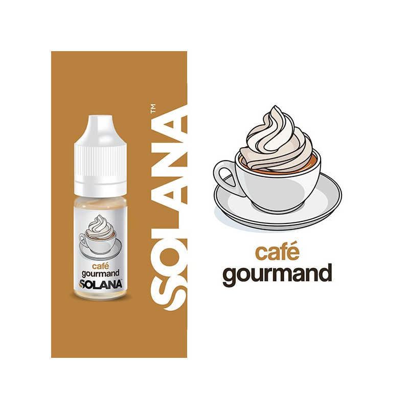 Café Gourmand 10ml Solana (10 pièces)