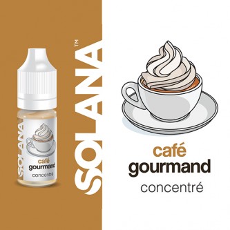 Concentré Café Gourmand 10ml Solana (10 pièces)