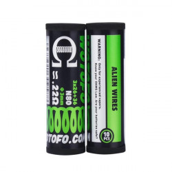 Résistances prémontées Ni80 Alien 3*26+36G Wotofo Résistances prémontées Ni80 Alien 3*26+36G Wotofo
