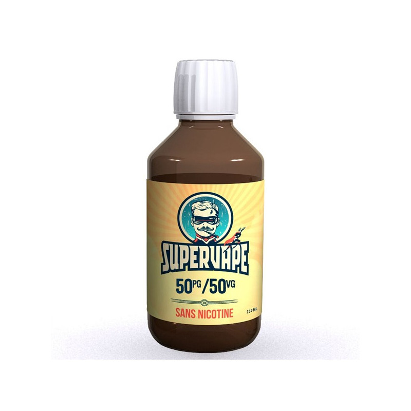 Base 50%PG / 50%VG 250ml Supervape (0 mg/ml)