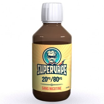 Base 20%PG / 80%VG 250ml Supervape (0 mg/ml)