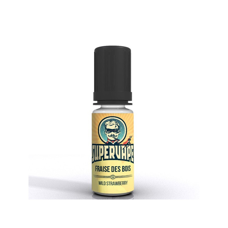 Fraise des bois 10 ml Supervape (10 pièces)