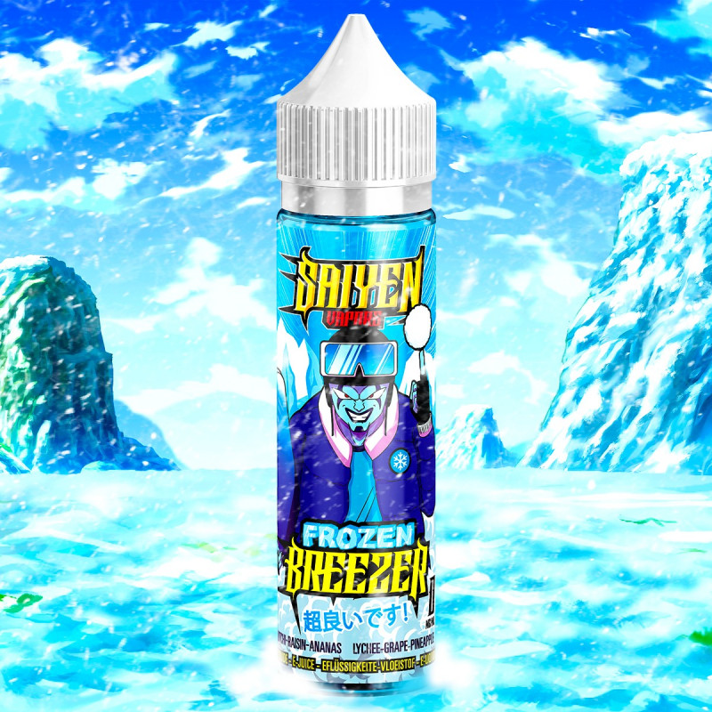 Frozen Breezer 50ml Saiyen Vapors by Swoke