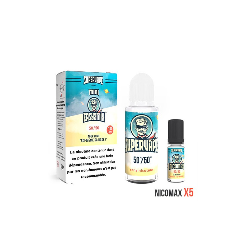 Kit Mini Easy2Mix 100ml 10mg Supervape