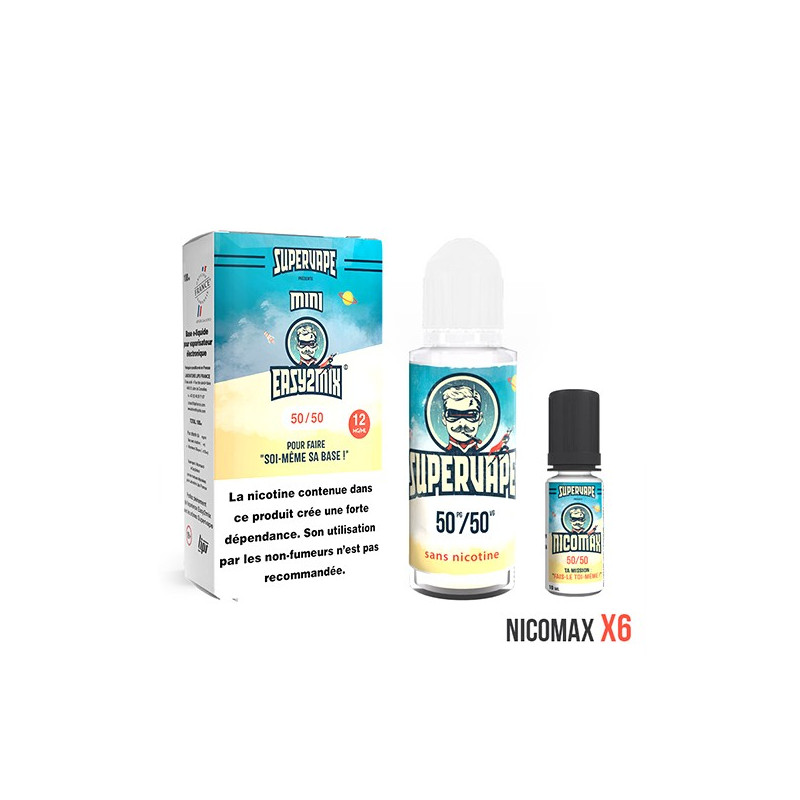 Kit Mini Easy2Mix 100ml 12mg Supervape