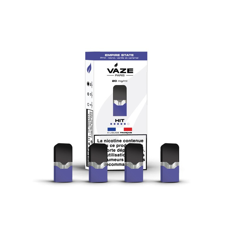 Pod Empire State (RY4) pour batterie Vaze (pack de 4)