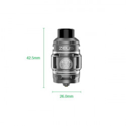 Clearomiseur Zeus Sub Ohm Geekvape Clearomiseur Zeus Sub Ohm Geekvape