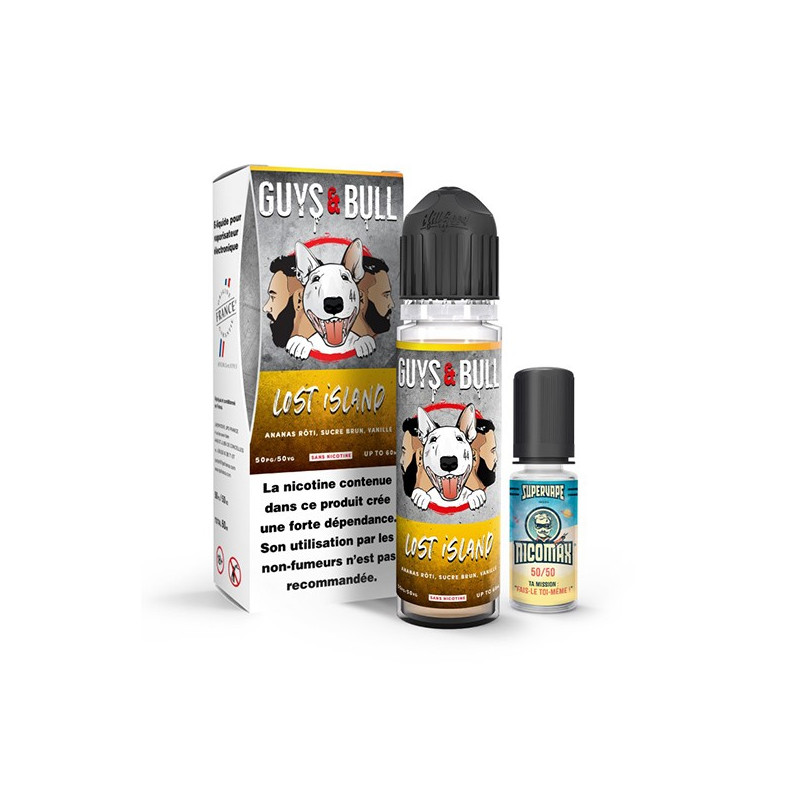 Lost Island 50ml Guys & Bull by Le French Liquide