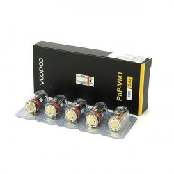 Résistances Mesh PnP VM1 (0.3ohm) Voopoo (pack de 5) Résistances Mesh PnP VM1 (0.3ohm) Voopoo (pack de 5)