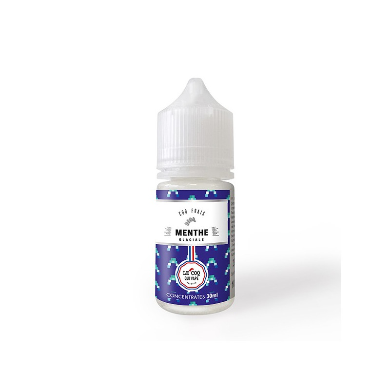 Concentré Menthe Glaciale 30ml Le Coq qui Vape (5 pièces)