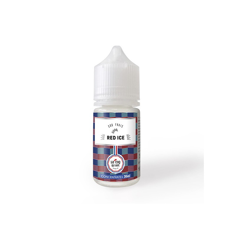 Concentré Red Ice 30ml Le Coq qui Vape (5 pièces)