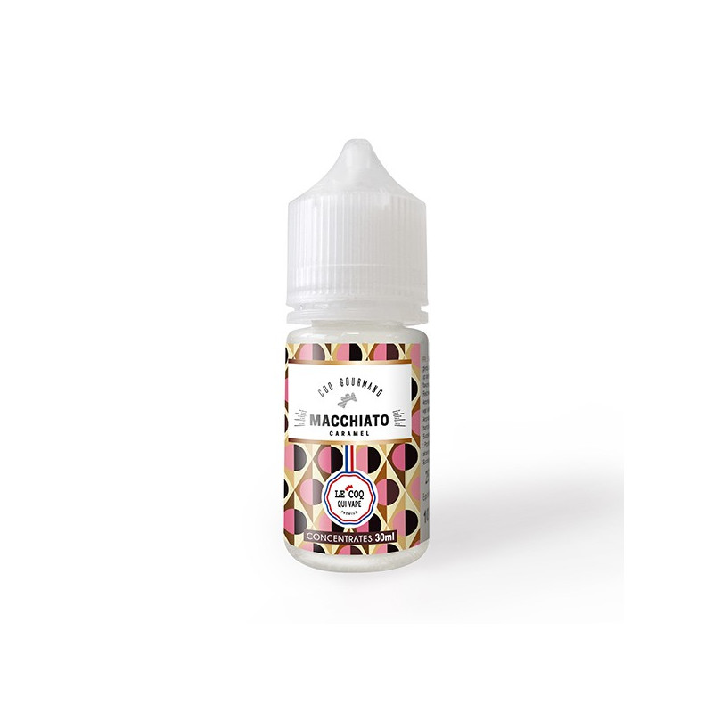 Concentré Macchiato Caramel 30ml Le Coq qui Vape (5 pièces)