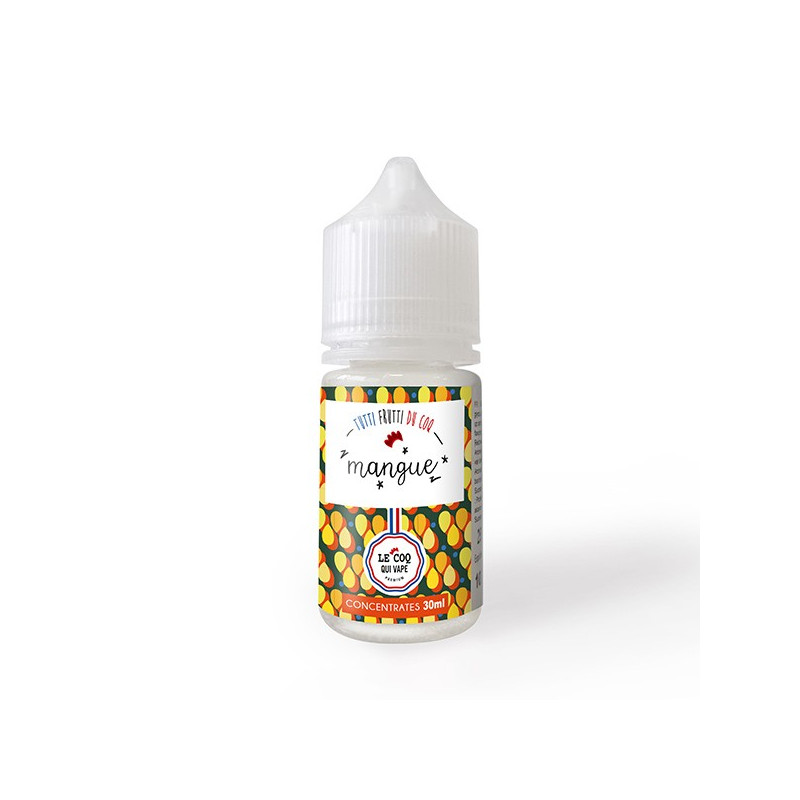 Concentré Mangue 30ml Tutti Frutti du Coq by Le Coq qui Vape (5 pièces)