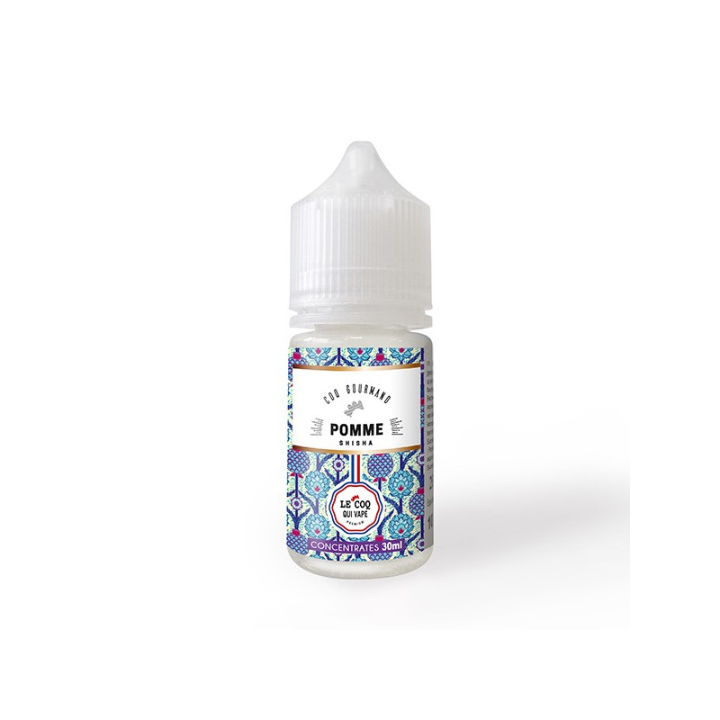 Concentré Pomme Shisha 30ml Le Coq qui Vape (5 pièces)