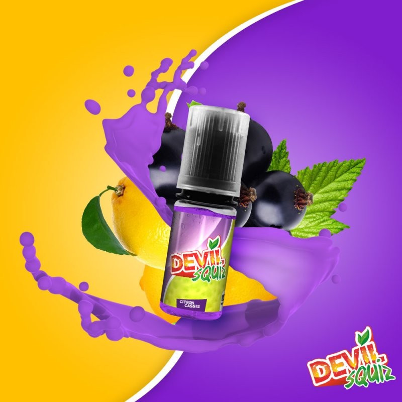 Citron Cassis 10ml Devil Squiz by AVAP (10 pièces)