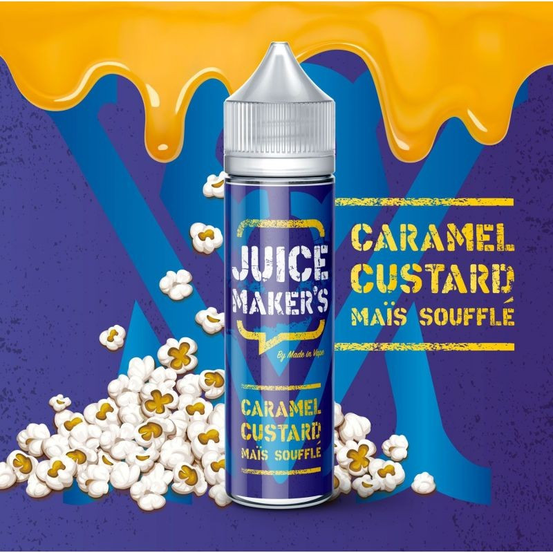 Caramel Custard Maïs Soufflé 50ml Juice Maker's by Made In Vape