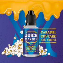 Concentré Caramel Custard Maïs Soufflé 30ml Juice Maker's by Made In Vap (5 pièces)