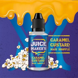 Concentré Caramel Custard Maïs Soufflé 30ml Juice Maker's - Made In Vape (5 pièces)