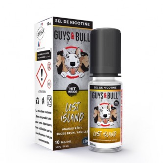 Lost Island Salt 10ml Guys & Bull by Le French Liquide (6 pièces)