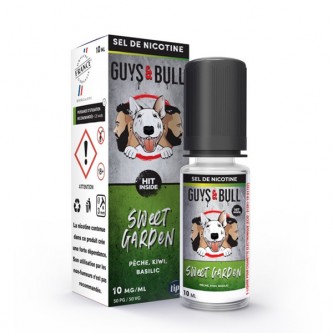 Sweet Garden Salt 10ml Guys & Bull by Le French Liquide (6 pièces)