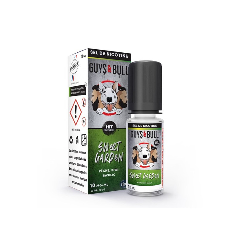 Sweet Garden 10ml Guys & Bull by Le French Liquide (sels de nicotine)