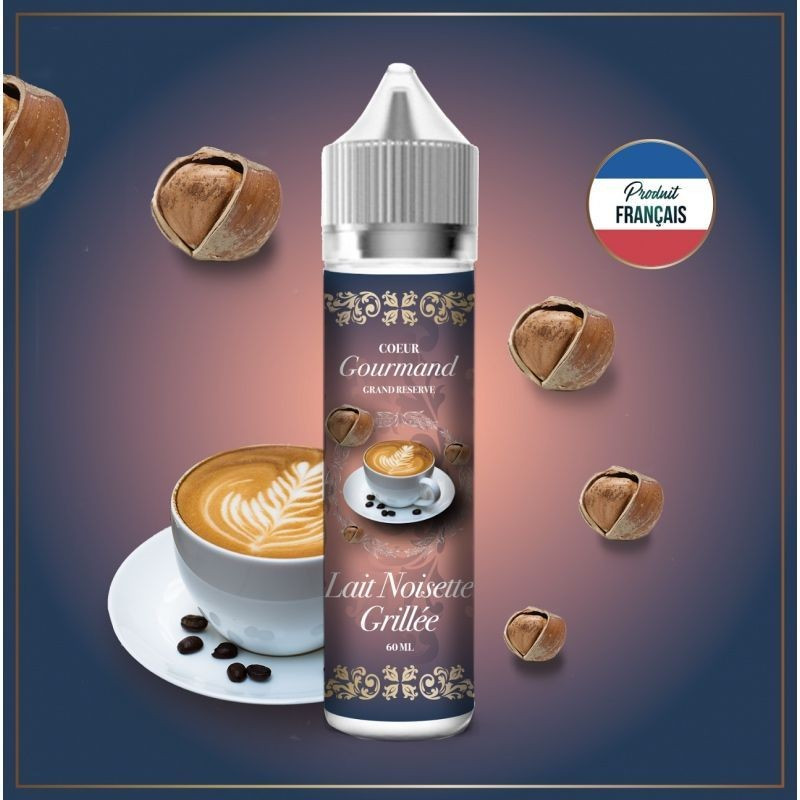 Lait Noisette Grillée 50ml Coeur Gourmand Grand Réserve