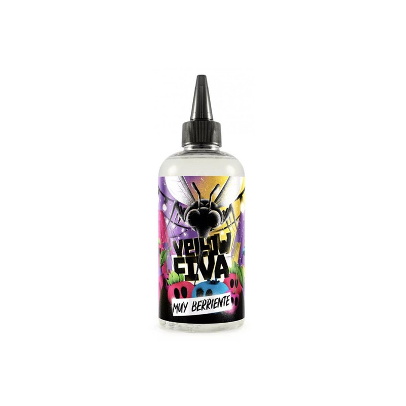 Muy Berriente 200ml Yellow Fiva by Joe's Juice (dropper inclus)