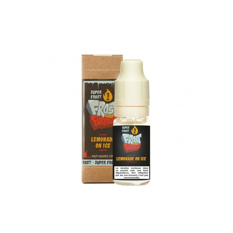 Lemonade On Ice Super Frost 10ml Frost & Furious by Pulp (10 pièces)