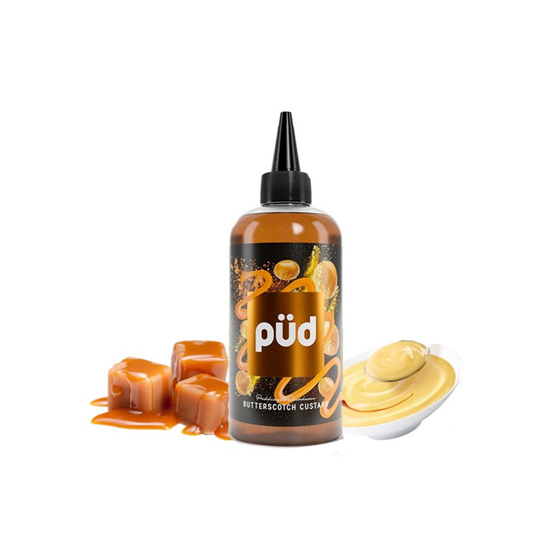 Butterscotch Custard 200ml PUD by Joe's Juice (dropper inclus)