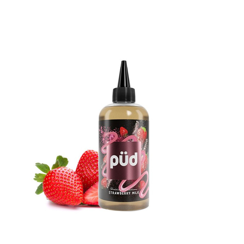 Strawberry Milk 200ml Püd by Joe's Juice (dropper inclus)