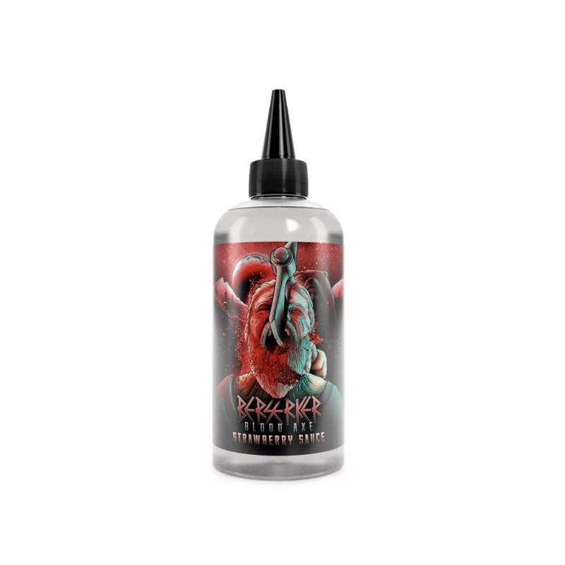 Strawberry Sauce 200ml Berserker by Joe's Juice (dropper inclus) Strawberry Sauce 200ml Berserker by Joe's Juice (dropper inclus)