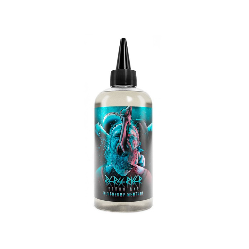 Blueberry Menthol 200ml Berserker by Joe's Juice (dropper inclus) Blueberry Menthol 200ml Berserker by Joe's Juice (dropper inclus)