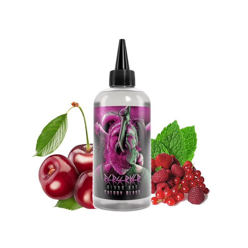 Cherry Blast 200ml Berserker by Joe's Juice (dropper inclus)