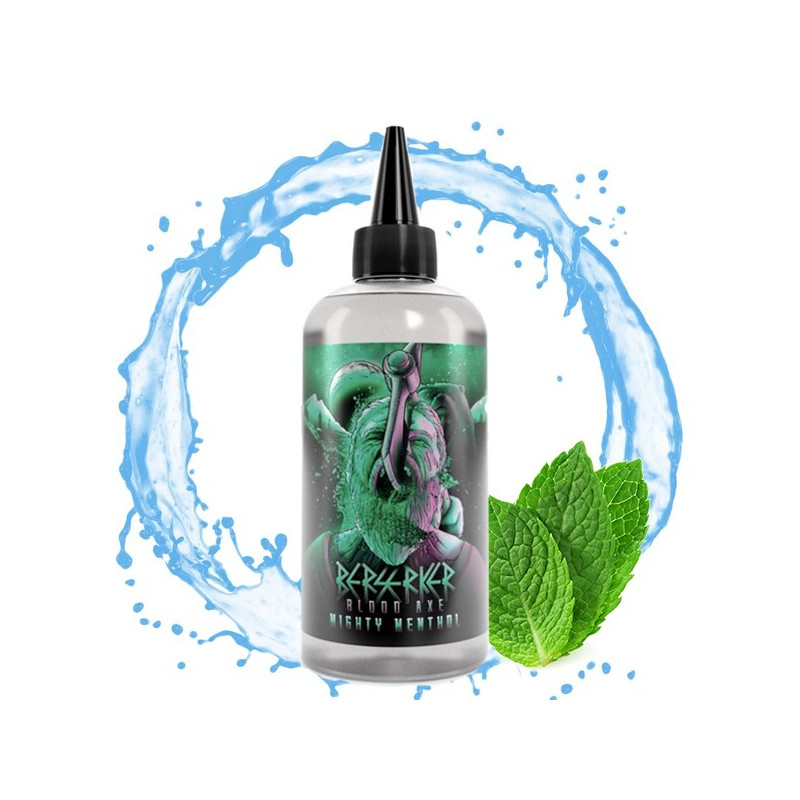 Mighty Menthol 200ml Berserker by Joe's Juice (dropper inclus)