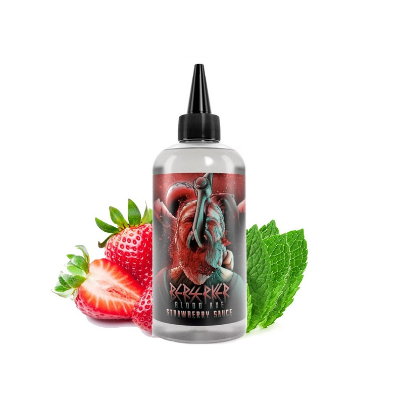 Strawberry Sauce 200ml Berserker by Joe's Juice (dropper inclus)