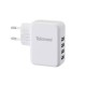 Chargeur Mural 4 Ports USB 4.8A Tekmee