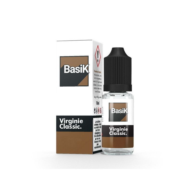 Virginie Classic 10ml BasiK by Cloud Vapor (sels de nicotine)