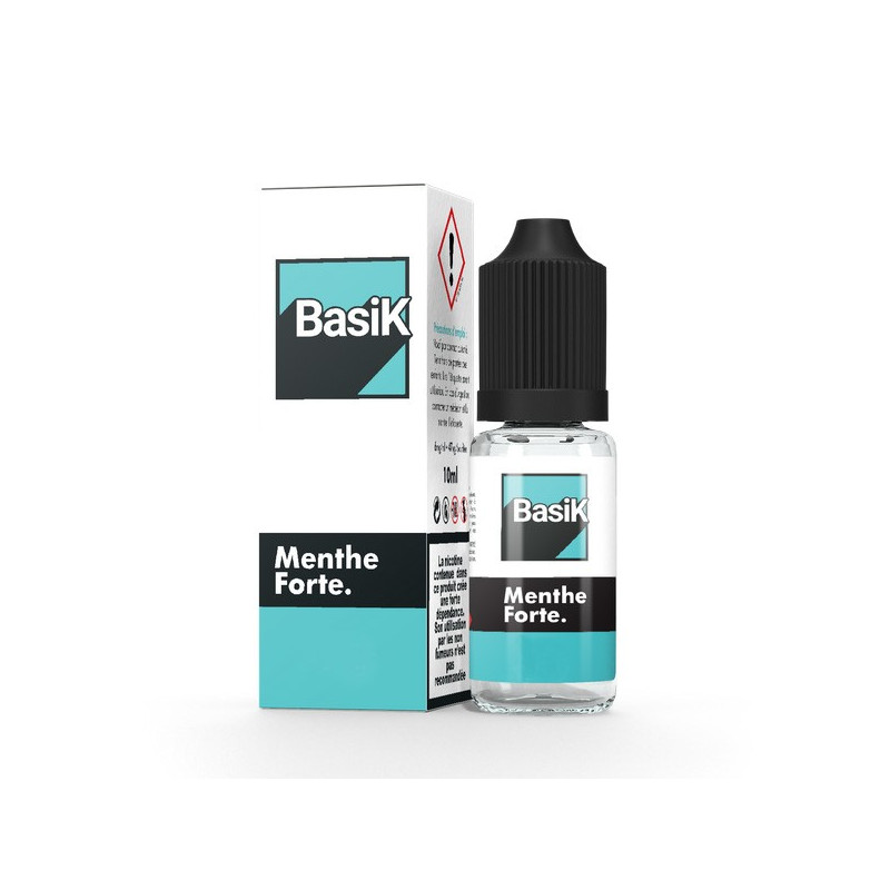 Menthe Forte 10ml BasiK by Cloud Vapor (sels de nicotine)