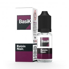 Raisin noir 10ml BasiK by Cloud Vapor (sels de nicotine)