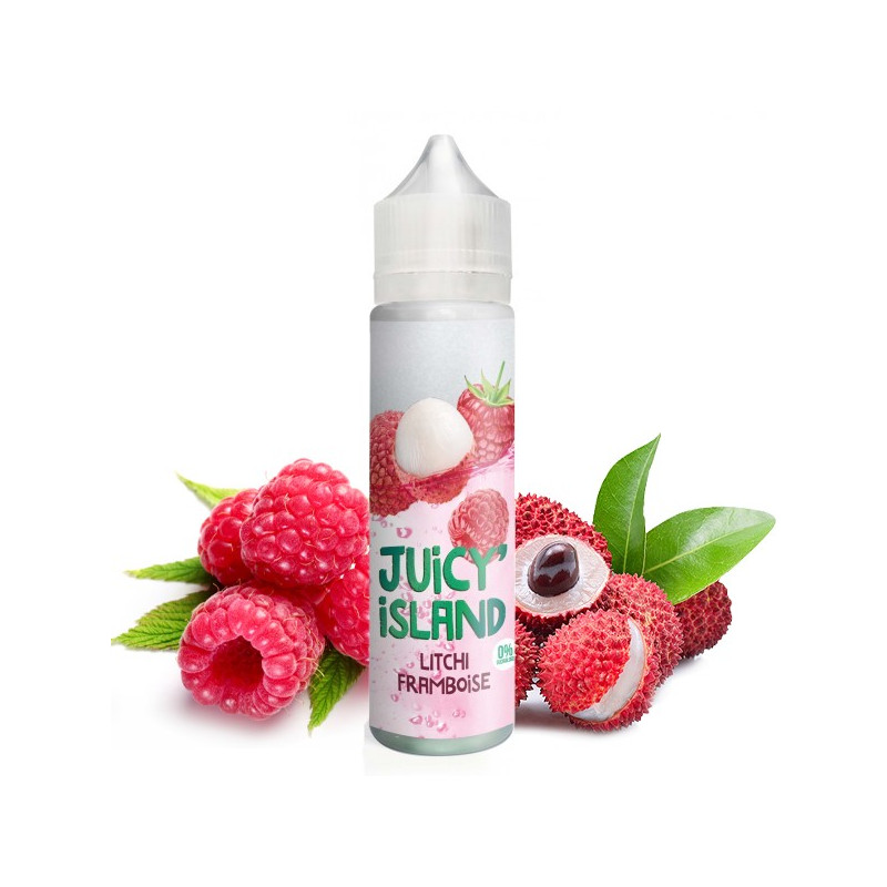 Litchi Framboise 50ml Juicy Island