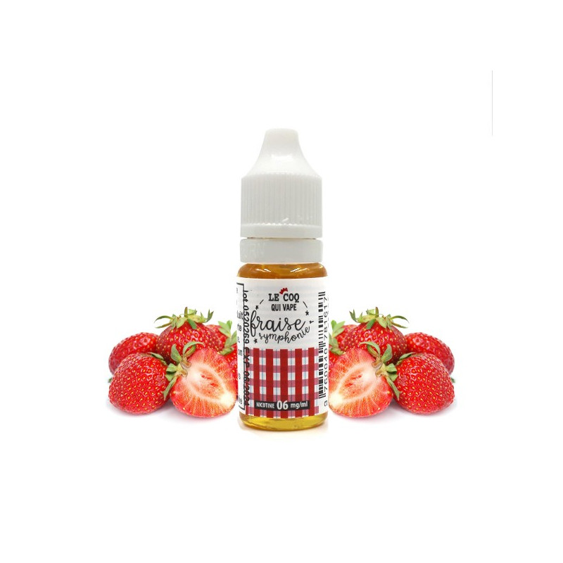 Fraise Symphonie 10ml Le Coq Premium (10 pièces)